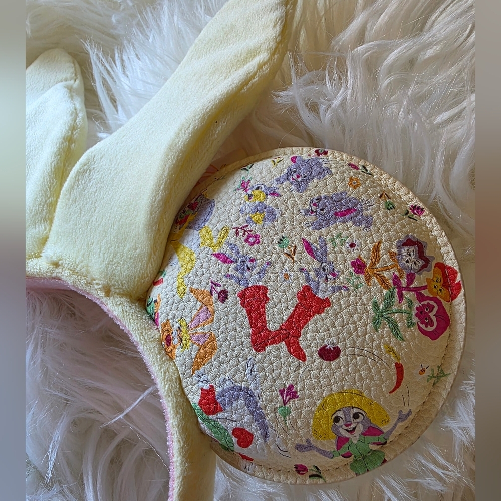 Minnie Ears Disney Bunny Easter Headband - Picture 6 of 8